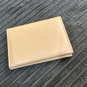 Acne Studios lemon Leather Wallet/ card holder